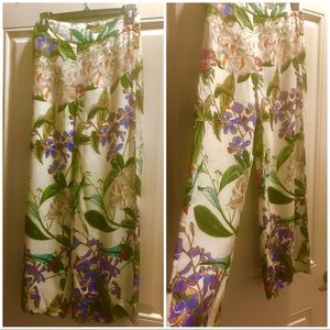 Zara floral pants